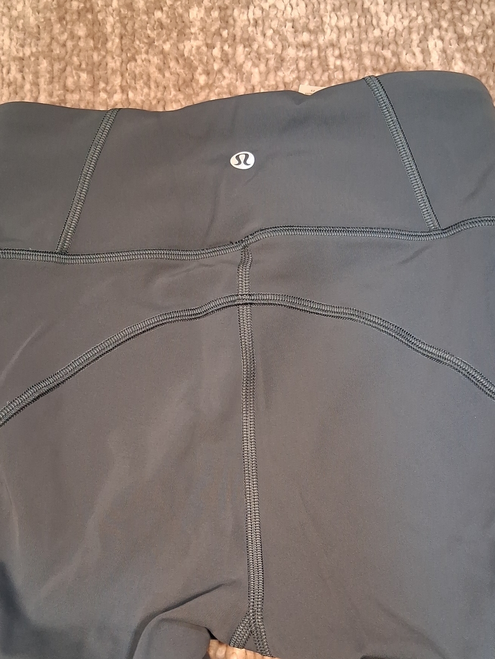 Lululemon Kids Black Active Leggings - Comfortable Stretch Bottoms